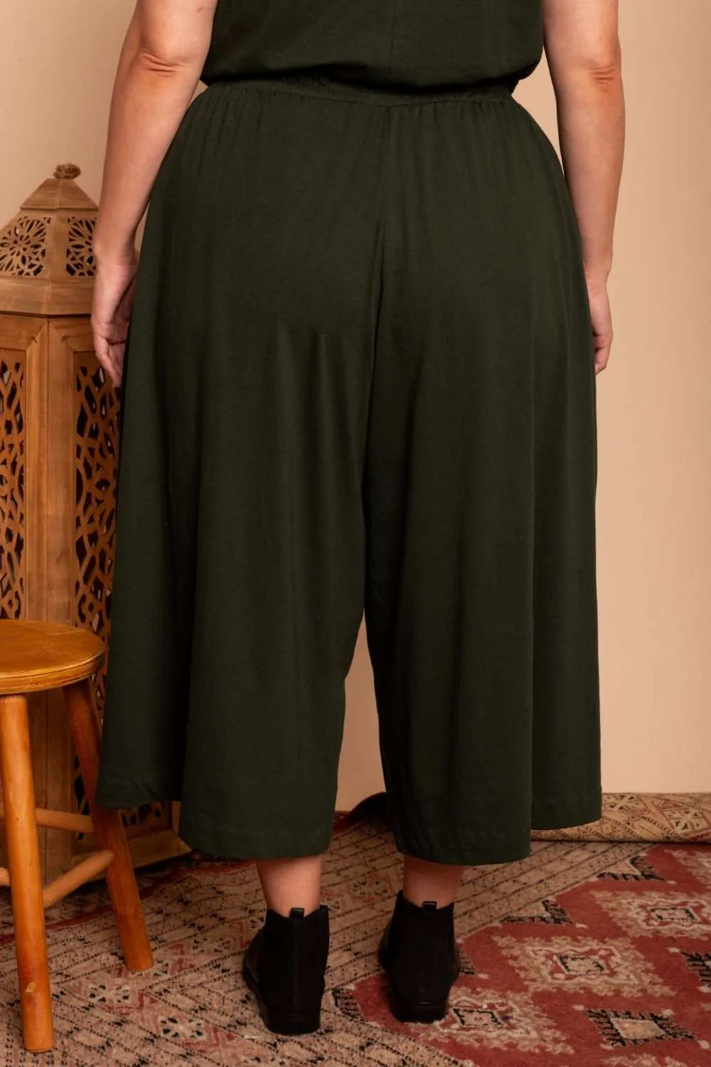 Calça Saia de Malha - Roxo - Uhnika