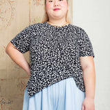 Camiseta Assimétrica Camis - Onça - Uhnika