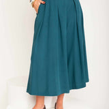 Calça Saia Alfaiataria - Verde - Uhnika
