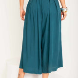 Calça Saia Alfaiataria - Verde - Uhnika