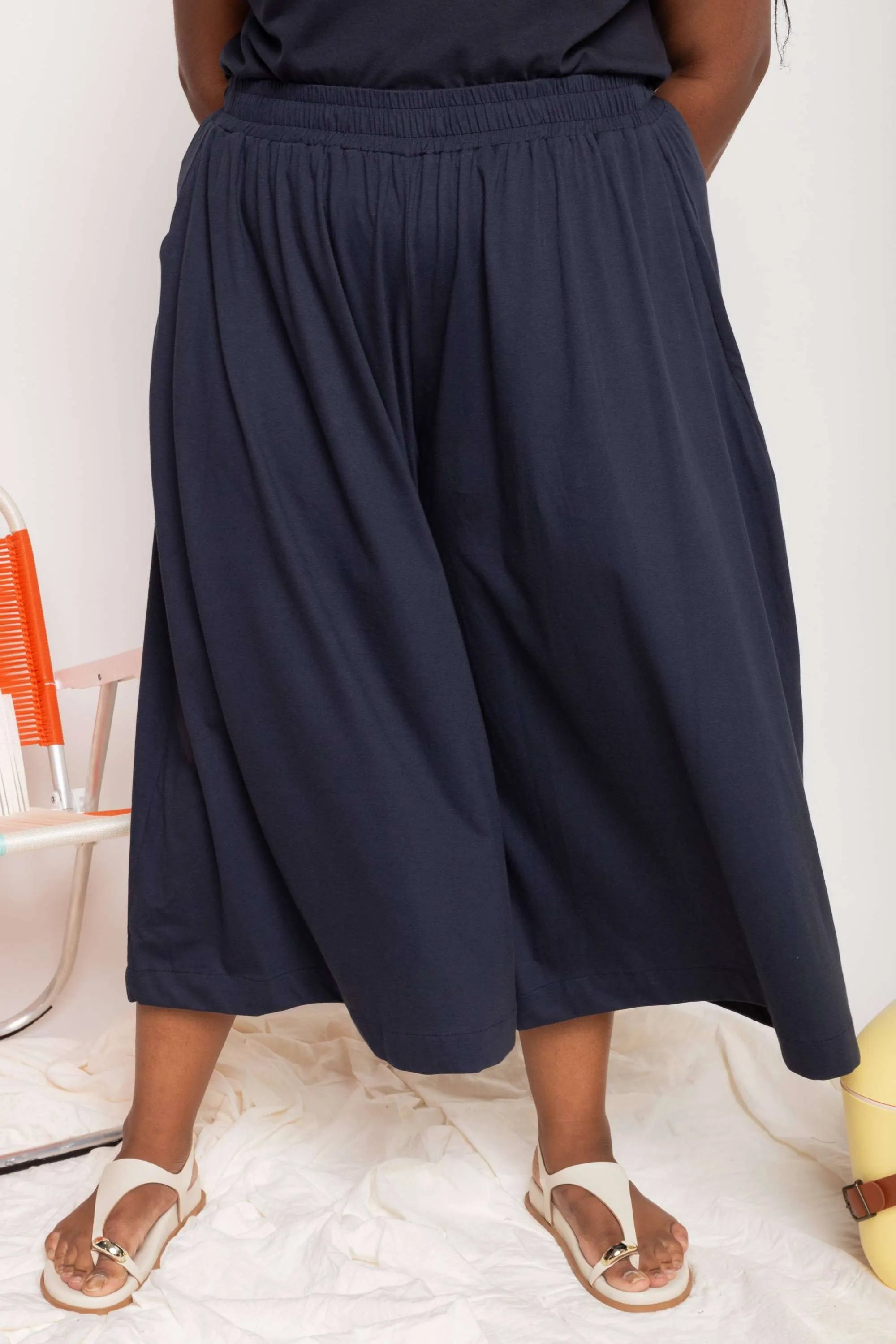 Calça Saia de Malha - Marsala - Uhnika