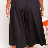 Calça Saia de Malha - Preto - Uhnika
