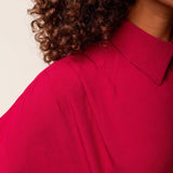 Camisa Feminina Office Comfy - Marsala - Uhnika