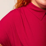 Camisa Feminina Office Comfy - Marsala - Uhnika