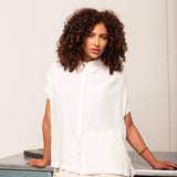 Camisa Feminina Office Comfy - Off White - Uhnika