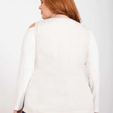 Colete Gola V - Off White - Uhnika