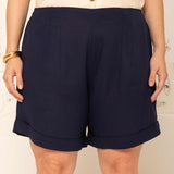 Shorts Barra Italiana - Azul Marinho - Uhnika