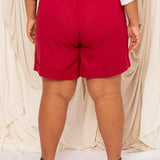 Shorts Barra Italiana - Bordô - Uhnika