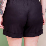 Shorts Barra Italiana - Preto - Uhnika