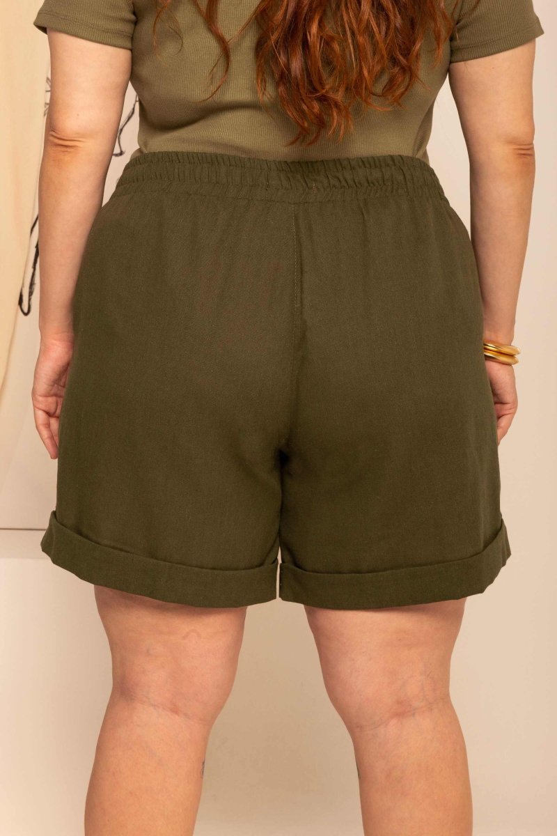 Shorts Barra Italiana - Verde - Uhnika