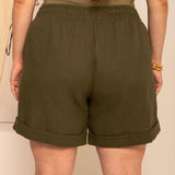 Shorts Barra Italiana - Verde - Uhnika