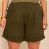 Shorts Barra Italiana - Verde - Uhnika