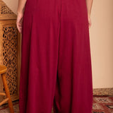 Calça Pantalona de Malha