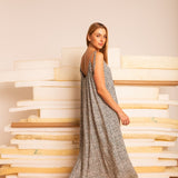 Vestido Leve Amplo Longo - Mostarda - Uhnika