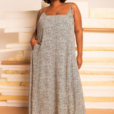 Vestido Leve Amplo Longo - Poá - Uhnika