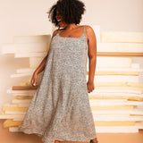 Vestido Leve Amplo Longo - Poá - Uhnika