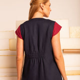 Colete de Linho Alongado - Estampa Repouso - Uhnika