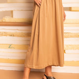 Calça Saia de Malha - Capuccino - Uhnika