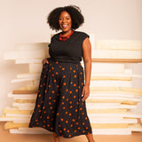 Calça Saia Alfaiataria - Poá - Uhnika