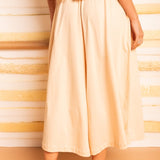 Calça Saia de Malha - Avelã - Uhnika