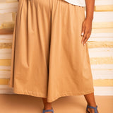 Calça Saia de Malha - Capuccino - Uhnika