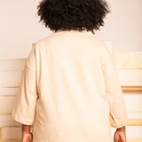 Moletom Gola Alta Oversized - Avelã - Uhnika