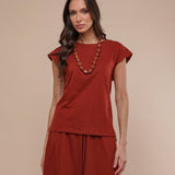 Regata Muscle Tee - Terracota - Uhnika