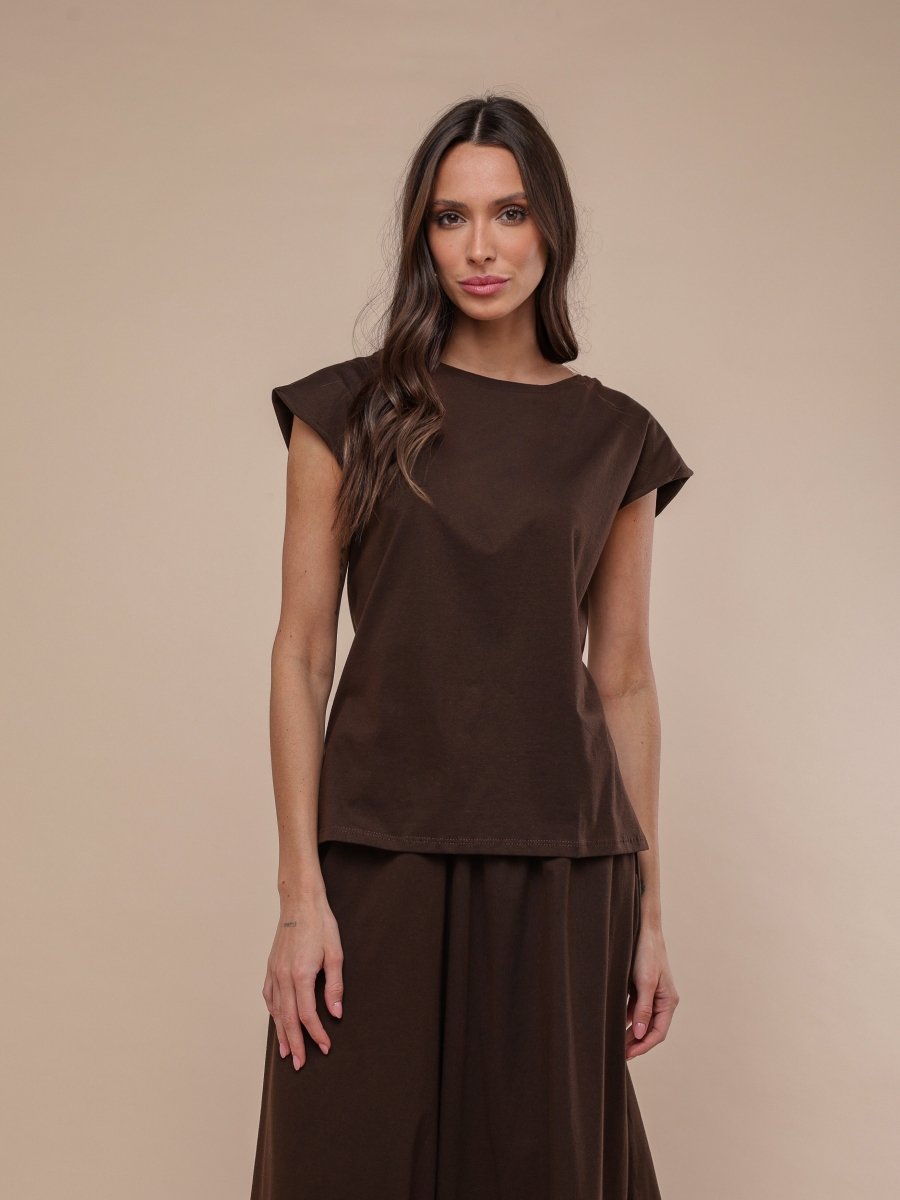 Regata Muscle Tee - Marrom Café - Uhnika