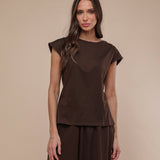 Regata Muscle Tee - Marrom Café - Uhnika
