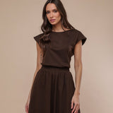 Regata Muscle Tee - Marrom Café - Uhnika