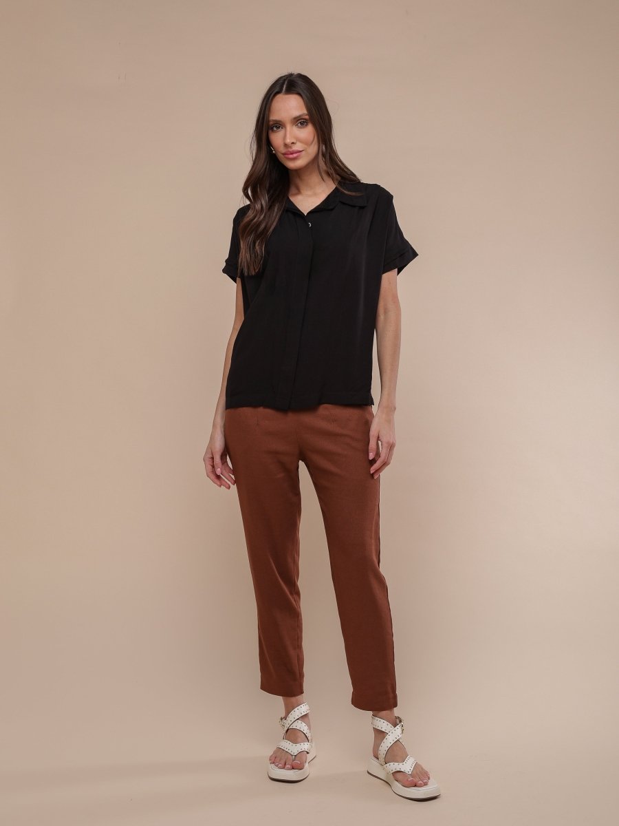 Camisa Feminina Office Comfy - Marsala - Uhnika