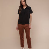 Camisa Feminina Office Comfy - Marsala - Uhnika