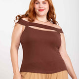 Blusa Canelada Ombro a Ombro