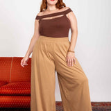 Blusa Canelada Ombro a Ombro