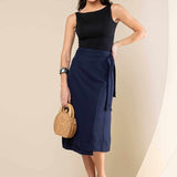 Blusa Decote Profundo Costas - Preto - Uhnika