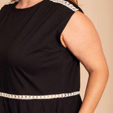 Blusa de Malha com Botões Nômade - Preto - Uhnika