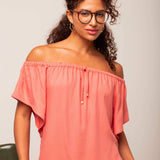 Blusa Ciganinha Ombro a Ombro