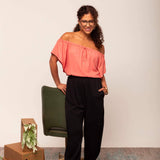 Blusa Ciganinha Ombro a Ombro