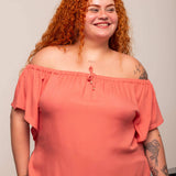 Blusa Ciganinha Ombro a Ombro