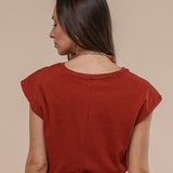 Regata Muscle Tee - Terracota - Uhnika