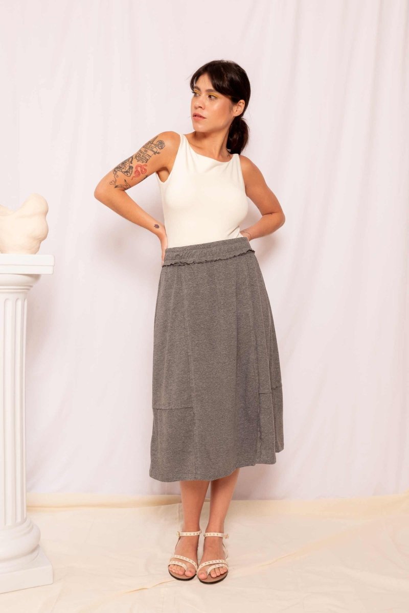 Body Decote Profundo Costas - Off White - Uhnika