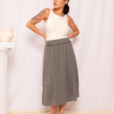 Body Decote Profundo Costas - Off White - Uhnika