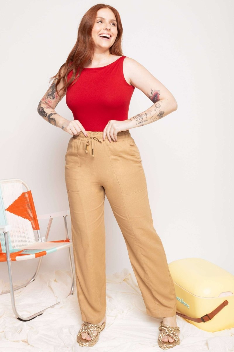 Body Decote Profundo Costas - Vermelho - Uhnika