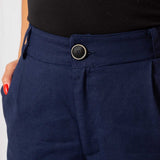 Calça Reta Alfaiataria Feminina