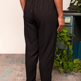 Calça Skinny de Linho