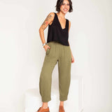 Calça de Viscose Jasmine