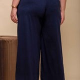 Calça Pantalona Barra Larga