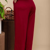 Calça Pantalona Barra Larga