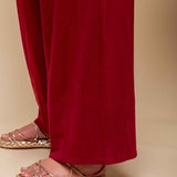 Calça Pantalona Barra Larga
