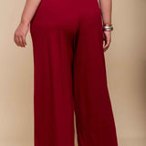 Calça Pantalona Barra Larga